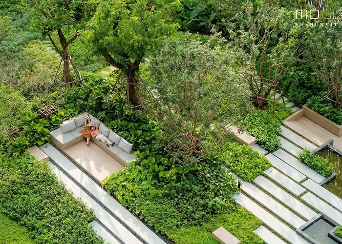 Bright Duplex Panoramic Views Rooftop Pool & Gym Bangkok